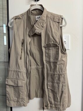 Daytrip Neutral Taupe Shirt Jacket
